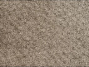 Taburet taupe cu tapițerie din catifea Sierra – Bobochic Paris