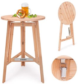 Deuba Masa de bar plianta Ø 78 cm
