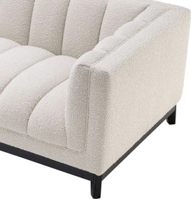 Canapea design elegant LUX Ditmar, boucle crem 115101 HZ