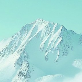 Fototapet - Munți înzăpeziți (147x102 cm)