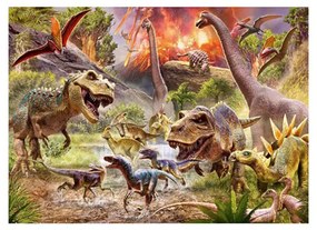 PUZZLE ATACUL DINOZAURILOR, 60 PIESE - RAVENSBURGER (RVSPC05164)