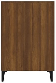 Birou, stejar maro, 140x50x75 cm, lemn compozit Stejar brun