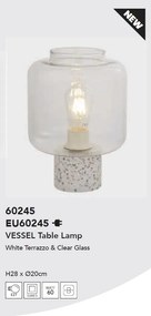 Veioza/Lampa de masa design decorativ Vessel transparent