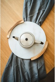 Ceainic bej din oțel inoxidabil 1,1 l Duet Boston – Bredemeijer