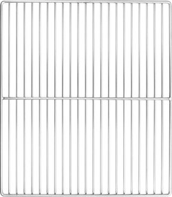 vidaXL Grătar Argintiu 45 x 40 cm Oţel inoxidabil