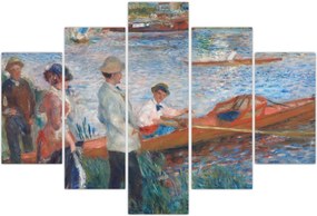Tablou - Auguste Renoir, Oarsmen at Chatou, reproducere (150x105 cm)