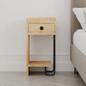 Măsuță de noptieră Sirius Left Oak 2
