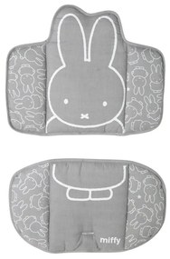 Pernă de scaun pentru copii gri Miffy – Roba