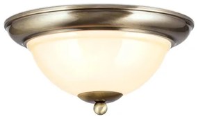 Plafonieră Orion DL 7-675/27 AUSTRIAN OLD LAMP 2xE27/60W/230V bronz/bej