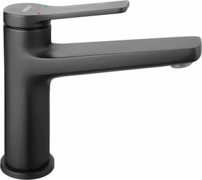 Baterie lavoar negru mat Ferro Stratos