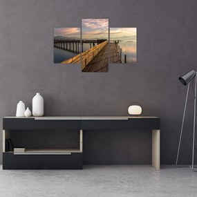 Tablou - e malul lacului Obersee (90x60 cm)