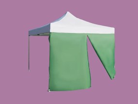 Perete lateral  4,5m cu ușă, Verde
