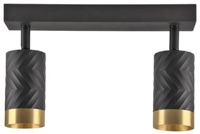 Spot ARRAS 2xGU10/10W/230V negru