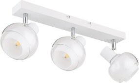 Globo 54309-3W - Spot TOKKI 3xE14/40W/230V alb