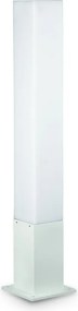 Stalp modern de exterior cu protectie IP44 EDO OUTDOOR PT1 SQUARE alb 142999