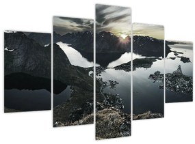 Tablou - Munții norvegieni (150x105 cm)