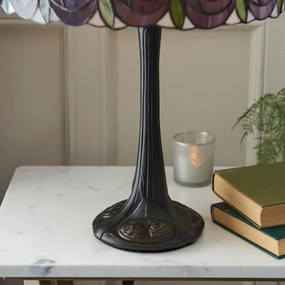 Endon 64177 - Lampă de masă Tiffany HUTCHINSON 1xE27/60W/230V, Ø 40 cm