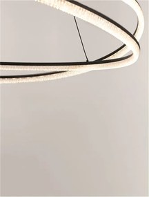 Lustra LED CCT moderna cu telecomanda OPEHLIA negru