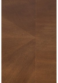 Masă de dining cu blat cu aspect de lemn de frasin 90x180 cm Denise – White Label