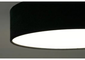 Duolla - Plafonieră LED CORTINA 26W 230V pr. 30 cm 4000K negru