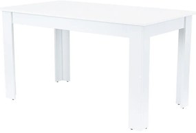 Masă de dining Yorki Standard 140x80 cm albă