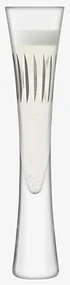 Pahare de șampanie,  Moya Cut, 170 ml, transparente, set 2 buc - LSA International