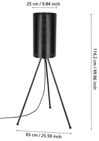 Lampadar de exterior LADUNARA 1xE27/40W/230V IP44 Eglo 900259