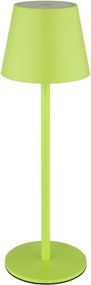 Globo 58488NG-LED Lampă de masă VANNIE pentru exterior, reglabilă (dimmabilă), cu control tactil și reîncărcabilă, 3W/5V IP54 1800mAh, verde