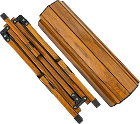 Masă pliabilă de camping Drevo 120