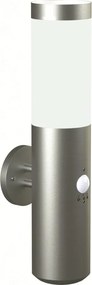 Brilagi - Lampă de perete pentru exterior cu senzor ELIA 1xE27/20W/230V IP44 crom