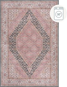 Covor roz lavabil 190x290 cm Briony Traditional – Flair Rugs