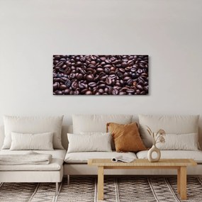 Tablou cu boabe de cafea (120x50 cm)