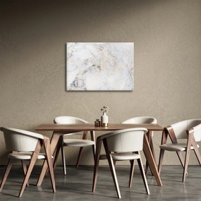 Tablou - Mandale albe (70x50 cm)