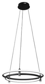 Lustră LED reglabilă suspendată pe cablu, 100W, 230V, 3000–6500K, Ø 60 cm, cu telecomandă