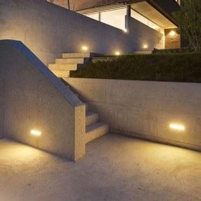 LED Aplica exterior 20W 230V 3000K IP65 gri