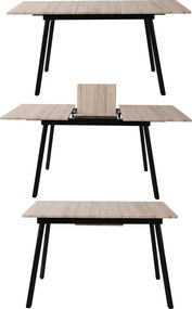 Set masă dining extensibilă cu 4 scaune