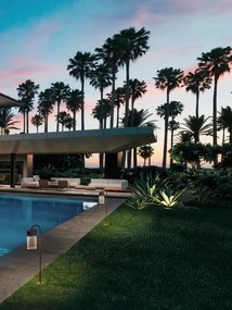 Pendul LED iluminat exterior IP65 MOTLEY corten