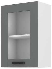 Dulap superior de bucătărie Lucid 40 GS 72 1F (dustgrey + alb). 1045546