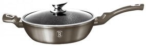 Tigaie cu capac adanca 32 cm Carbon Metallic Line Berlinger Haus BH 1239N