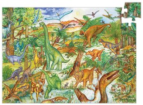 Puzzle observatie 100 piese Djeco Dinozauri