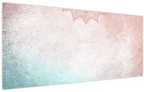 Tablou - Mandala pe zid 2 (120x50 cm)