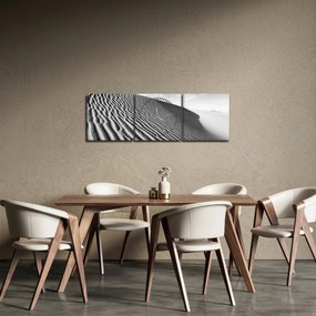 Tablou - Dună de nisip (cu ceas) (90x30 cm)