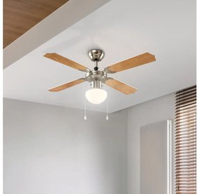 Eglo 56035 - Ventilator de tavan cu LED, 1x E27/4,9W/230V, Ø 106,6 cm