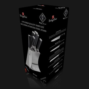Set cutite 6 piese Berlinger Haus Black Royal BH 2426