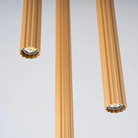 Lustră pe cablu Sollux SL.1342 ARCHE 3xG9/8W/230V auriu