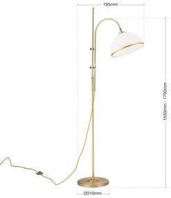 Lampadar/Lampa de podea stil clasic OLD LAMP patina