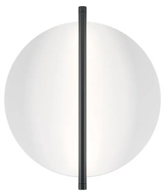 Aplica LED ambientala design modern Mira negru/alb