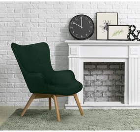 Fotoliu verde închis Niko – Ropez