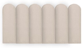 Panou de perete tapitat FENCE LINCOLN 20x60 cm Culoare: Maro