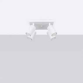 Spot Sollux SL.1545 KARBON 4xGU10/10W/230V alb